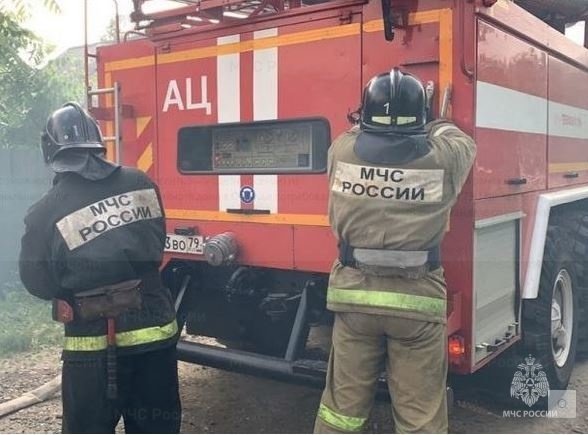 Недостаток конструкции дымовой трубы привел к пожару в Октябрьском районе